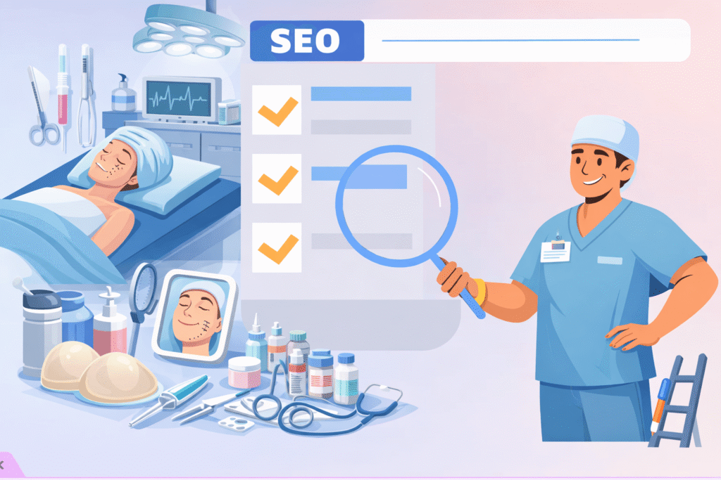 cosmetic surgery seo graphic